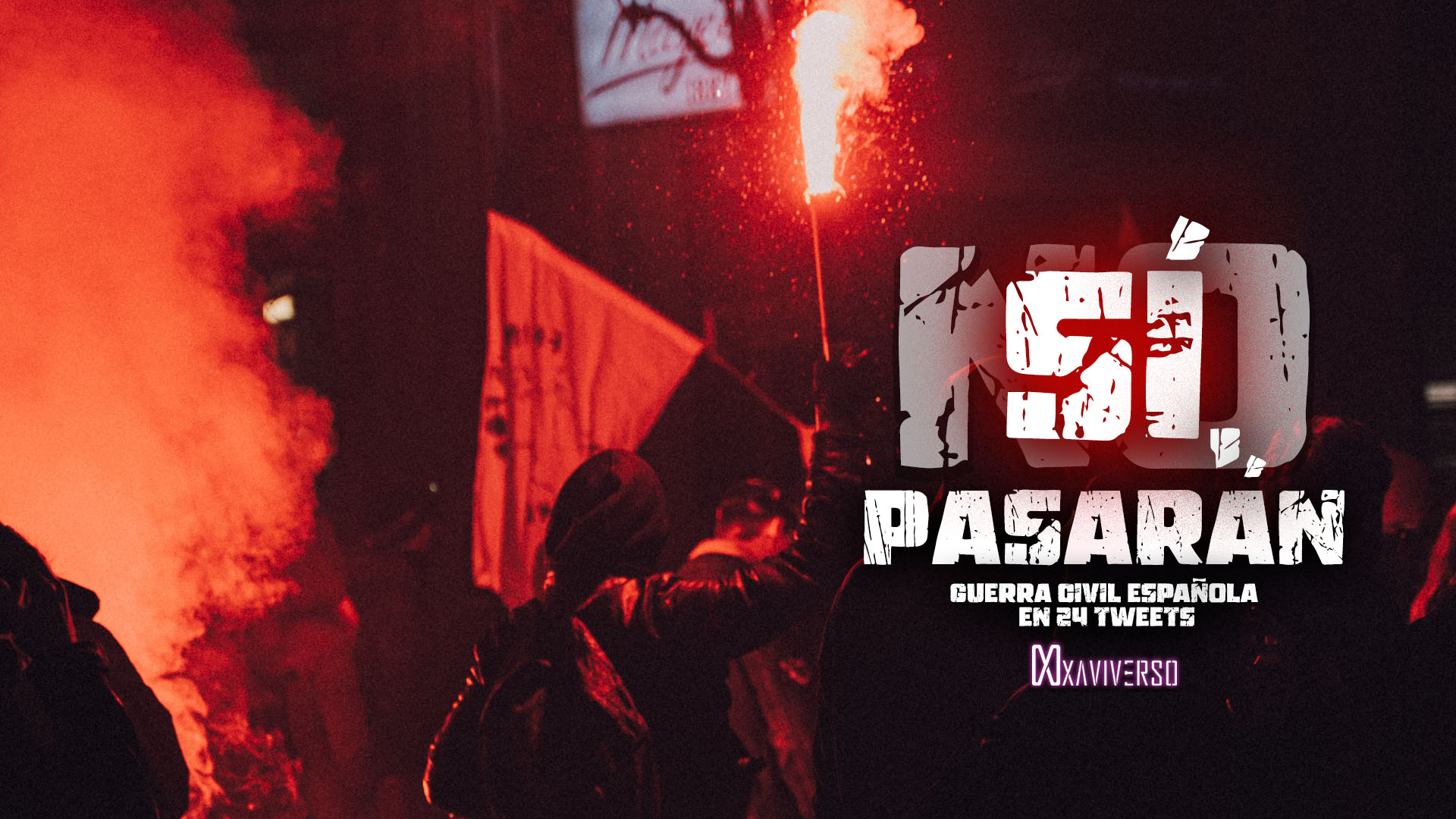 Sí, pasarán. Guerra civil española en 24 tweets. Libro thriller ficción política y periodismo.