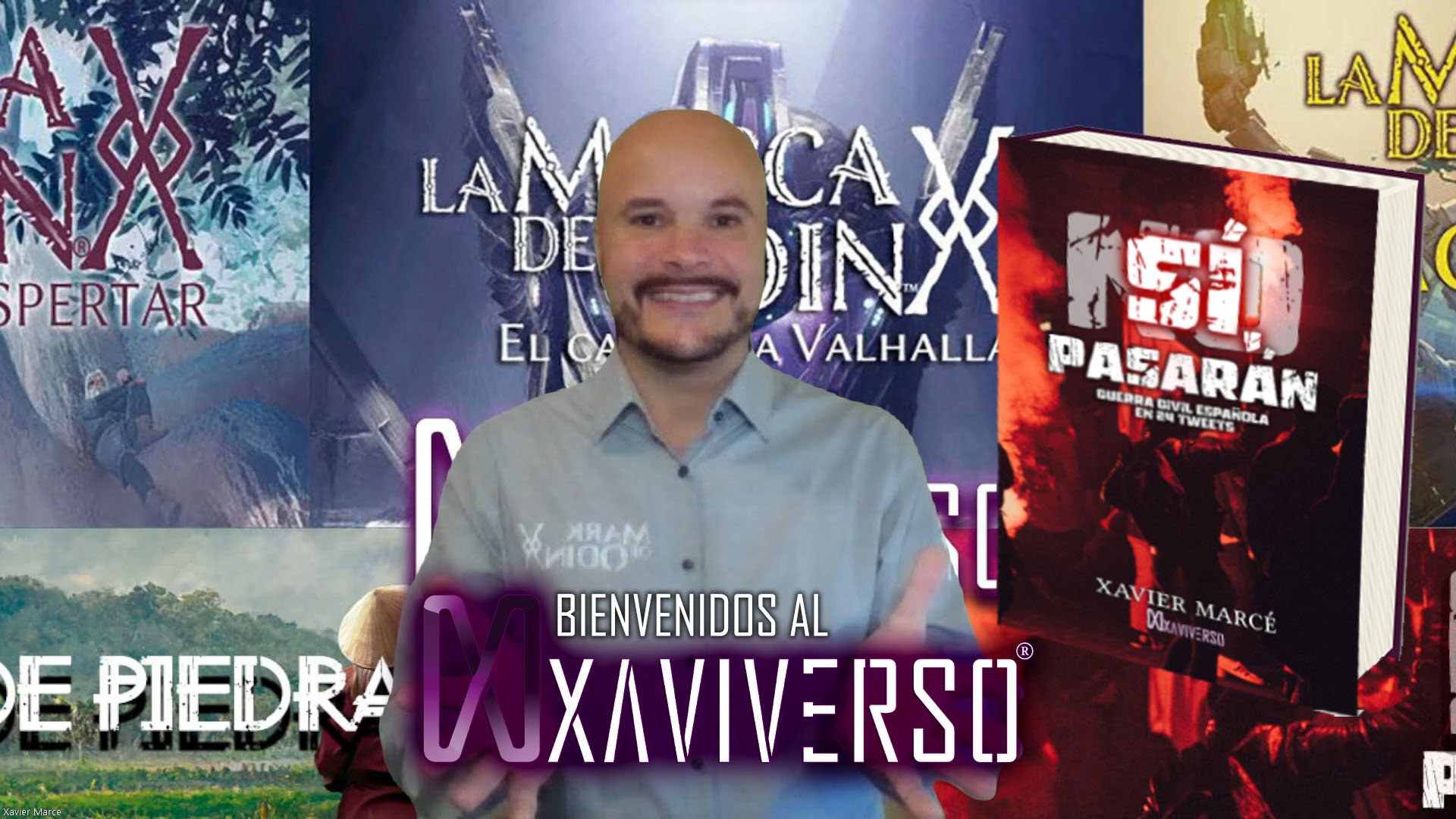 Reserva ya Sí, pasarán. Guerra civil española en 24 tweets, en la tienda de libros del XaviVerso